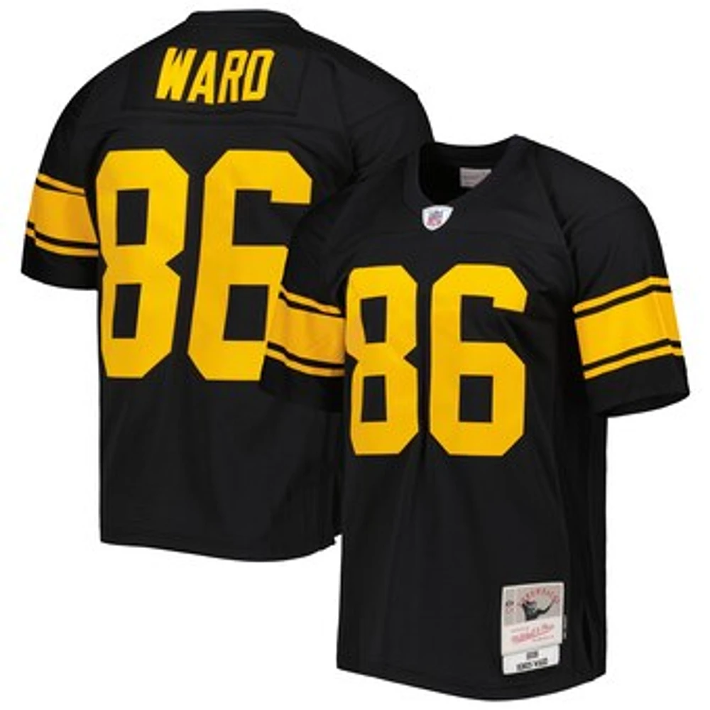 Men's Mitchell & Ness Hines Ward Black Pittsburgh Steelers Legacy Replica Jersey