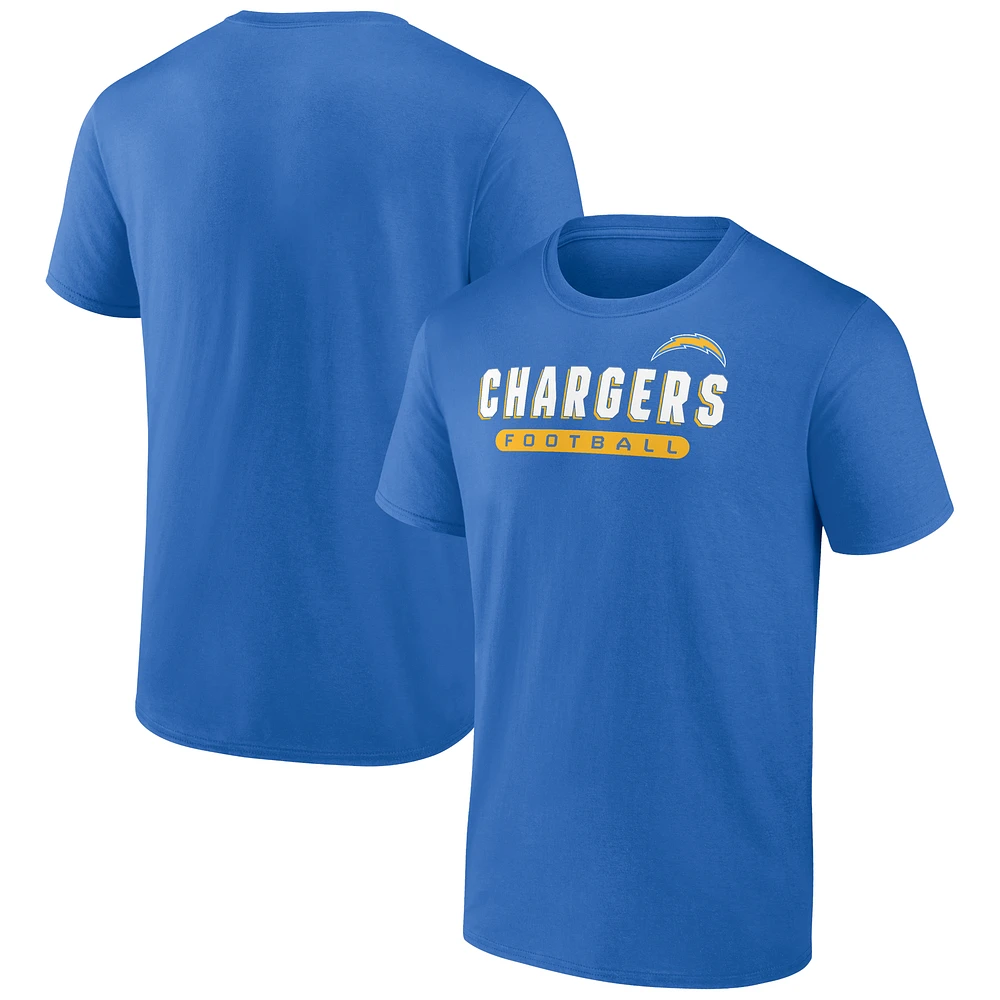 Men's Powder Blue Los Angeles Chargers Spirit T-Shirt