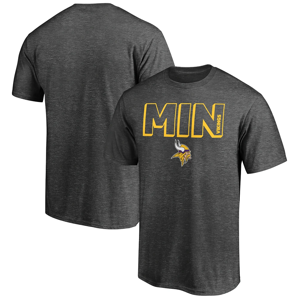 Men's Charcoal Minnesota Vikings Must Win T-Shirt