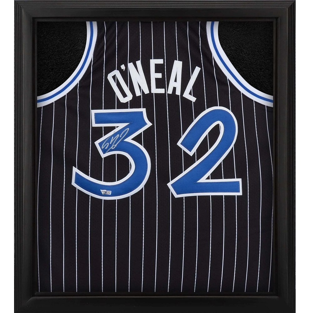 Shaquille O'Neal Orlando Magic Autographed Framed Mitchell & Ness - Authentic Jersey Shadowbox