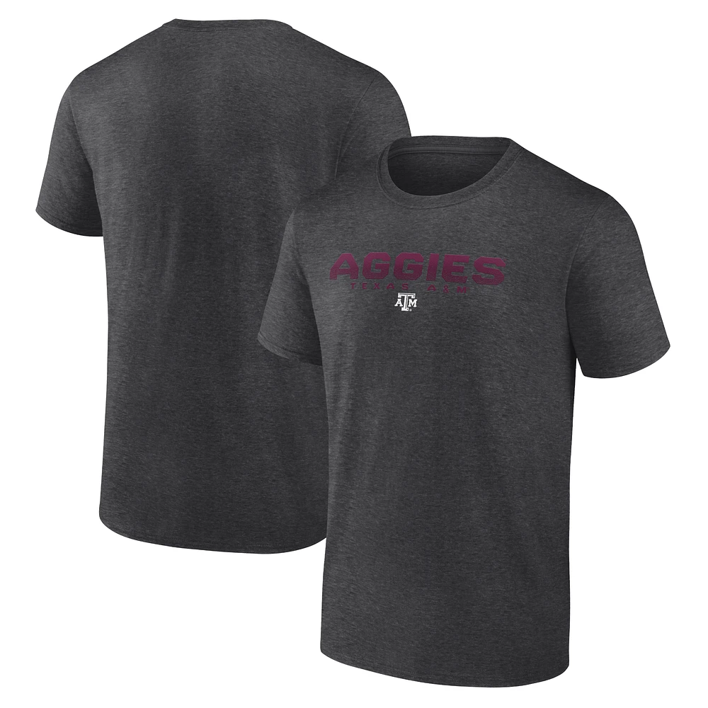 Men's Charcoal Texas A&M Aggies Battle Scars T-Shirt