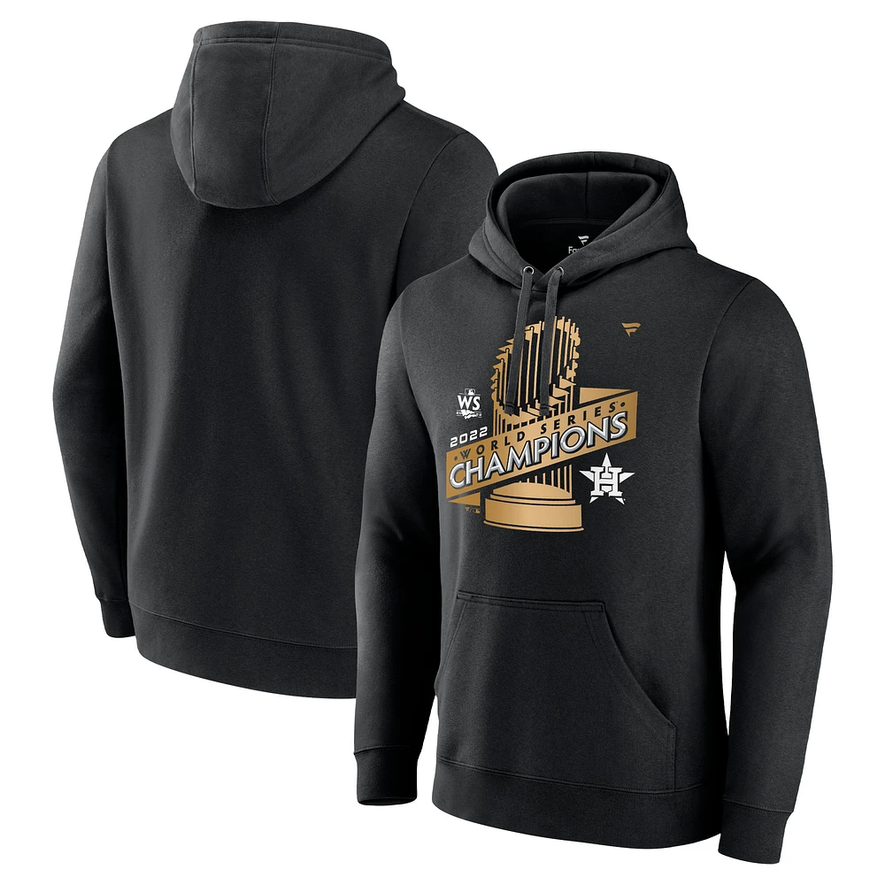 Men's Fanatics Black Houston Astros 2022 World Series Champions Parade Pullover Hoodie