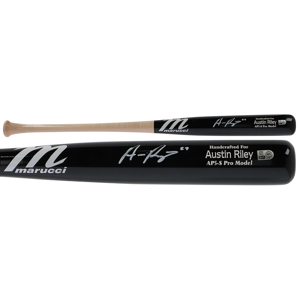 Austin Riley Atlanta Braves Autographed Marucci Game Model Bat