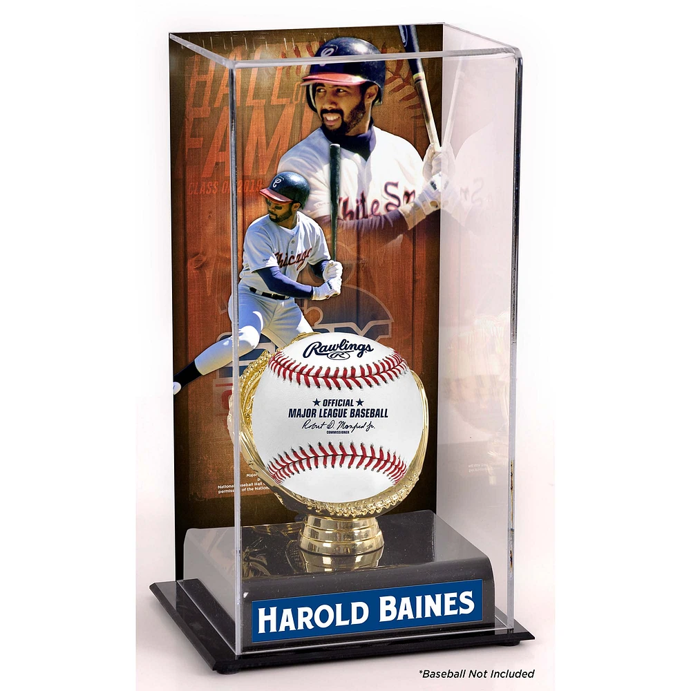 Harold Baines Chicago White Sox Hall of Fame Sublimated Display Case with Image