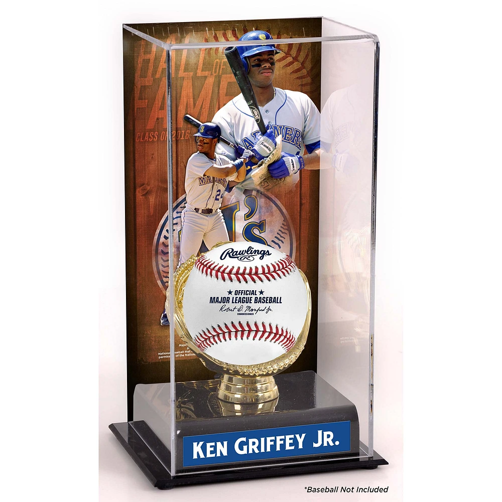 Ken Griffey Jr. Seattle Mariners Hall of Fame Sublimated Display Case with Image