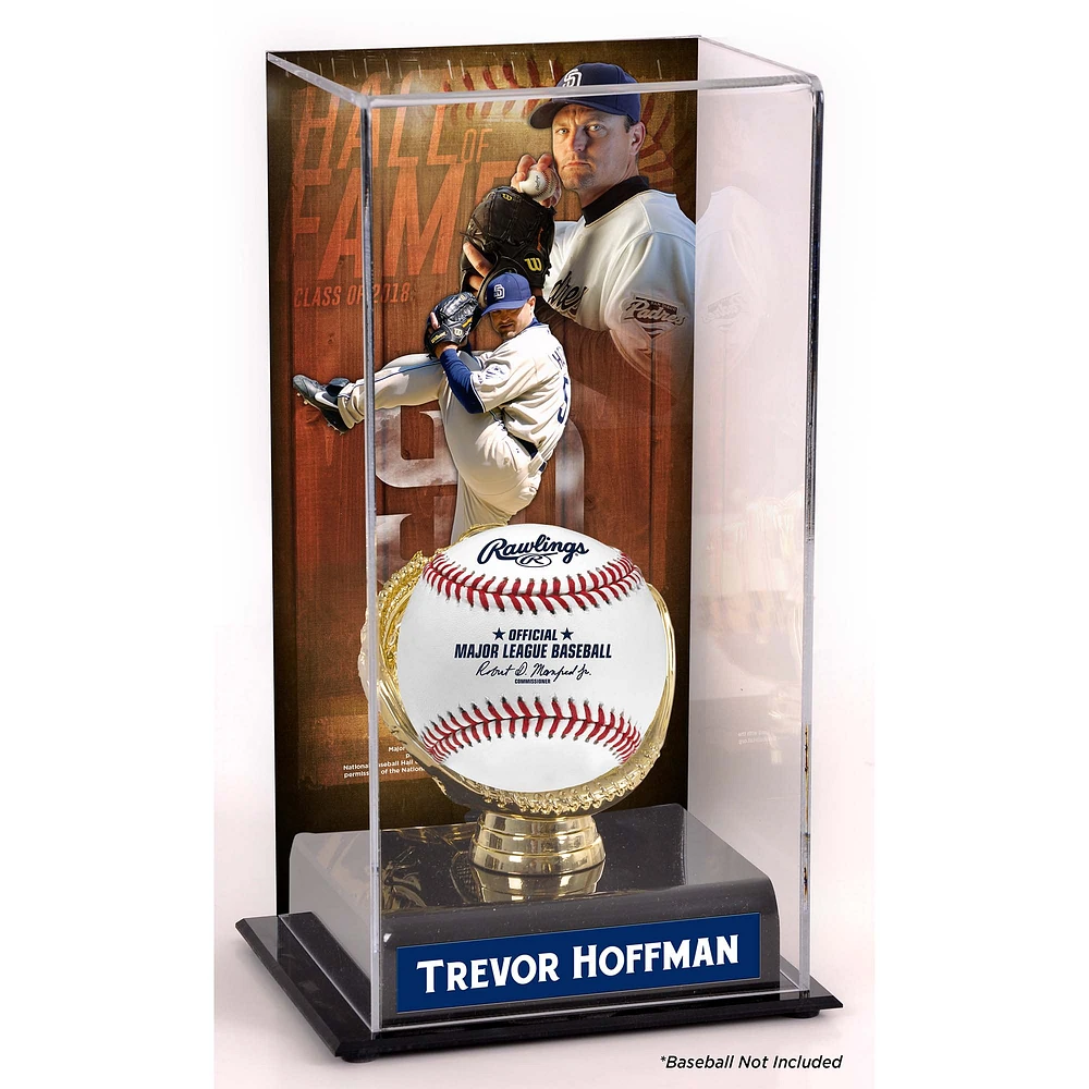 Trevor Hoffman San Diego Padres Hall of Fame Sublimated Display Case with Image