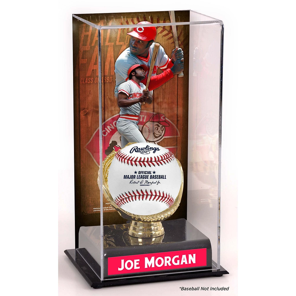 Joe Morgan Cincinnati Reds Hall of Fame Sublimated Display Case with Image