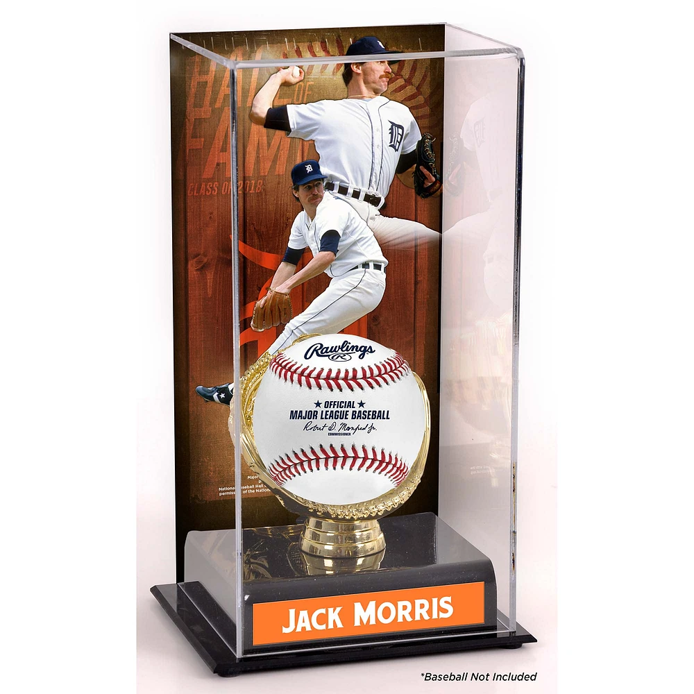 Jack Morris Detroit Tigers Hall of Fame Sublimated Display Case with Image