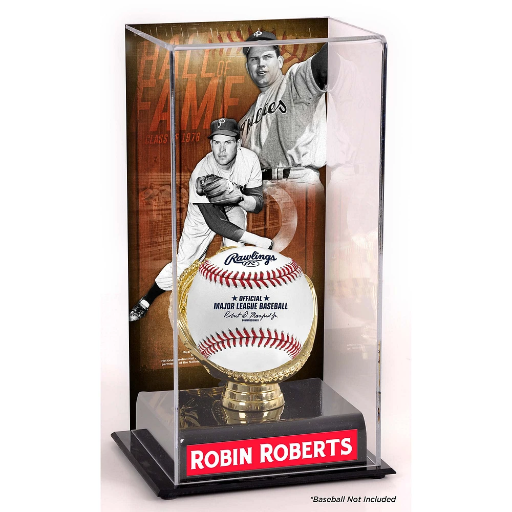 Robin Roberts Philadelphia Phillies Hall of Fame Sublimated Display Case with Image
