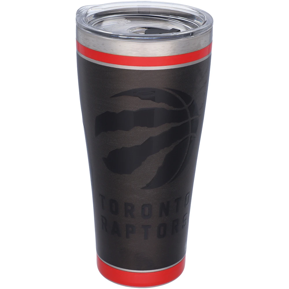 Tervis Toronto Raptors 30oz. Blackout Stainless Steel Tumbler