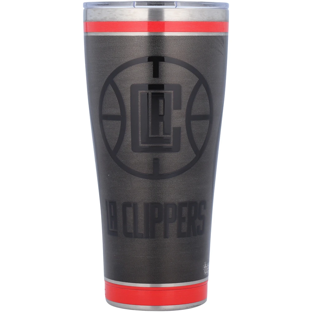 Tervis LA Clippers 30oz. Blackout Stainless Steel Tumbler