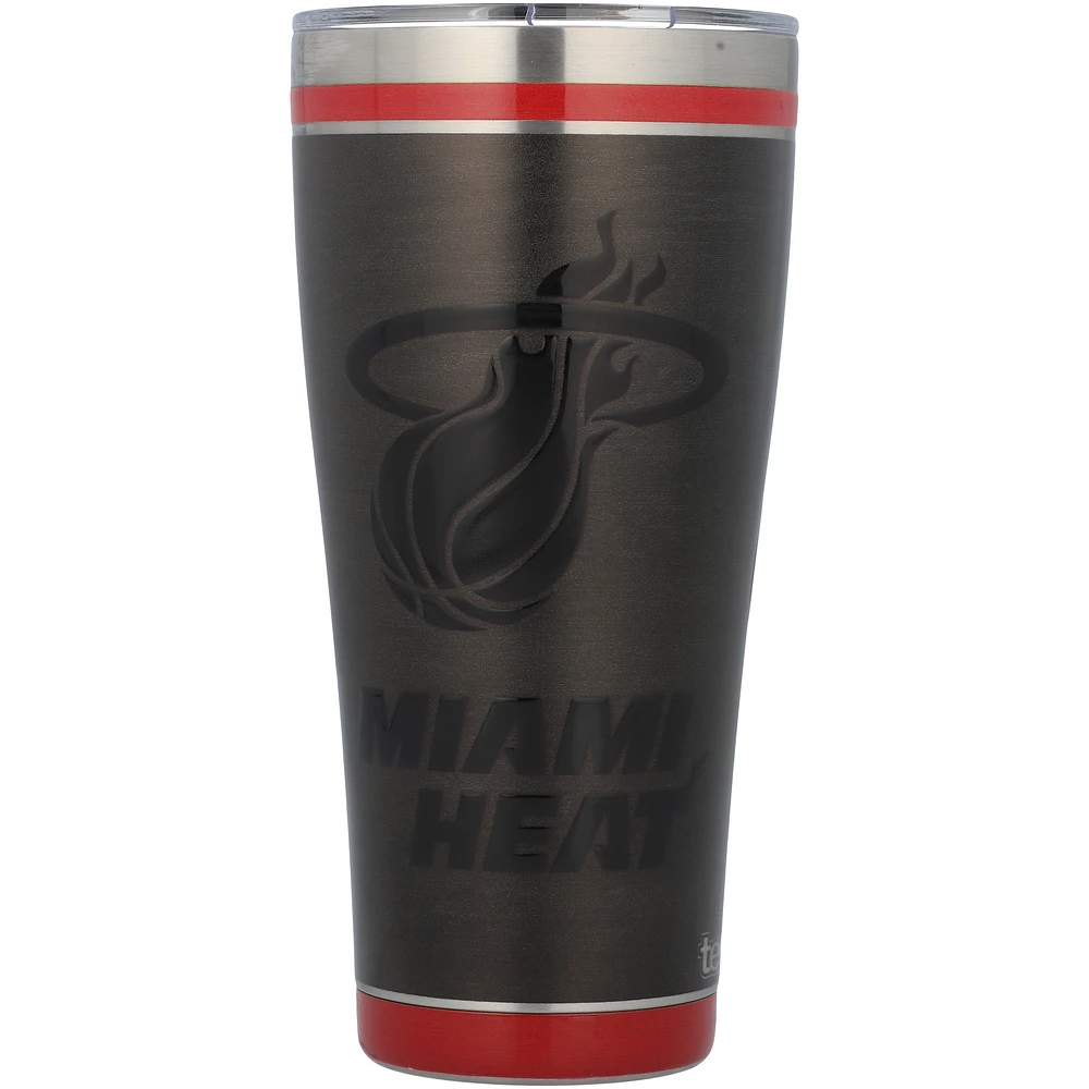 Tervis Miami Heat 30oz. Blackout Stainless Steel Tumbler