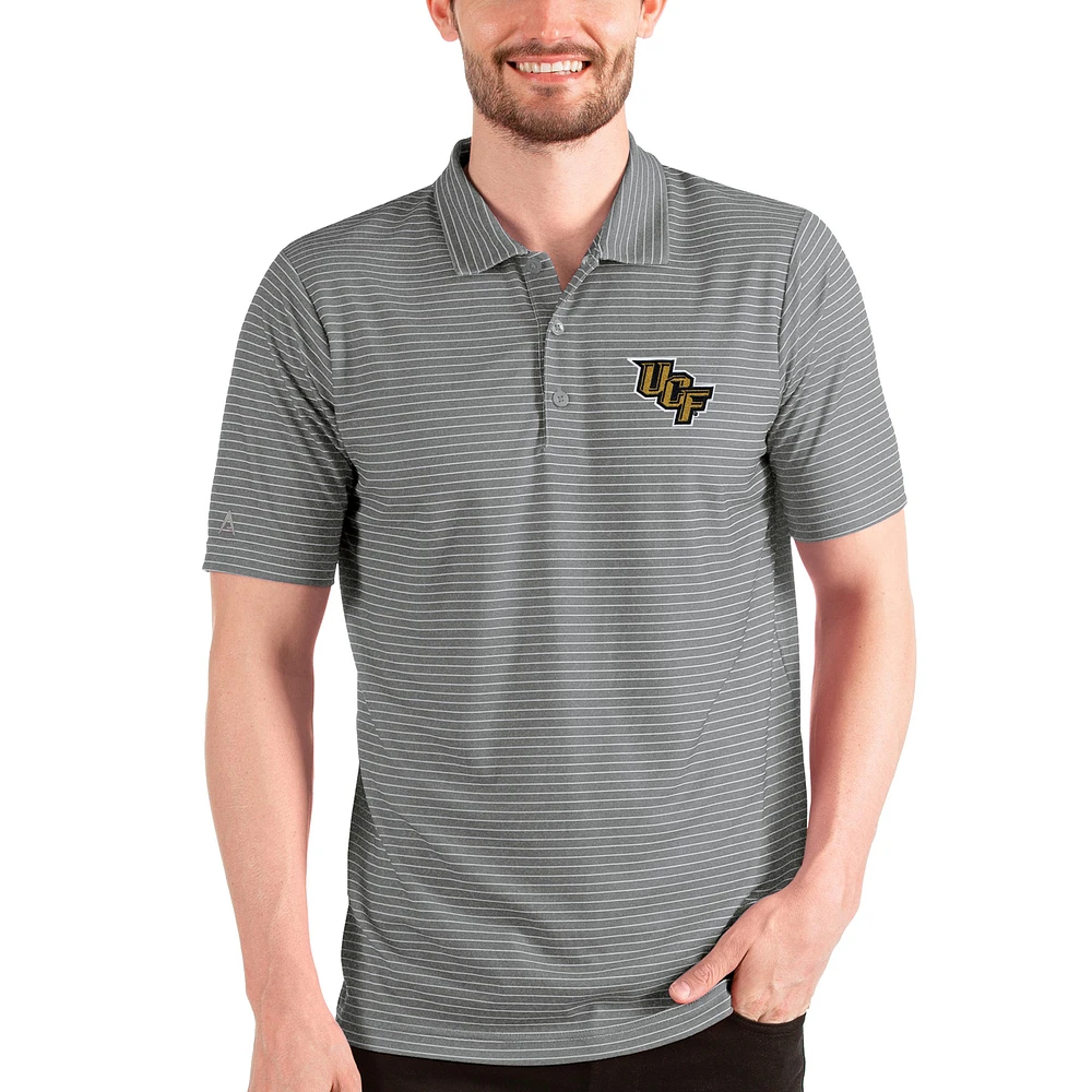 Men's Antigua Steel/White UCF Knights Esteem Polo