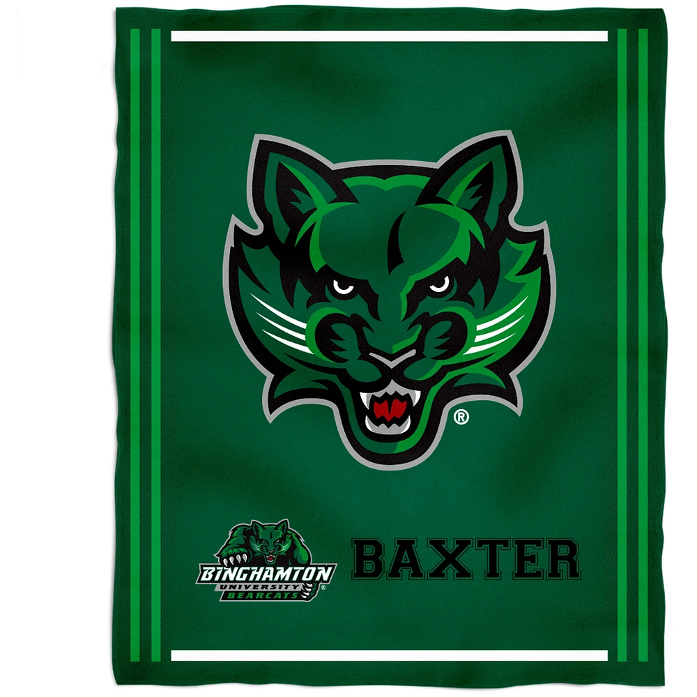 Binghamton Bearcats 36'' x 48'' Children's Mascot Plush Blanket