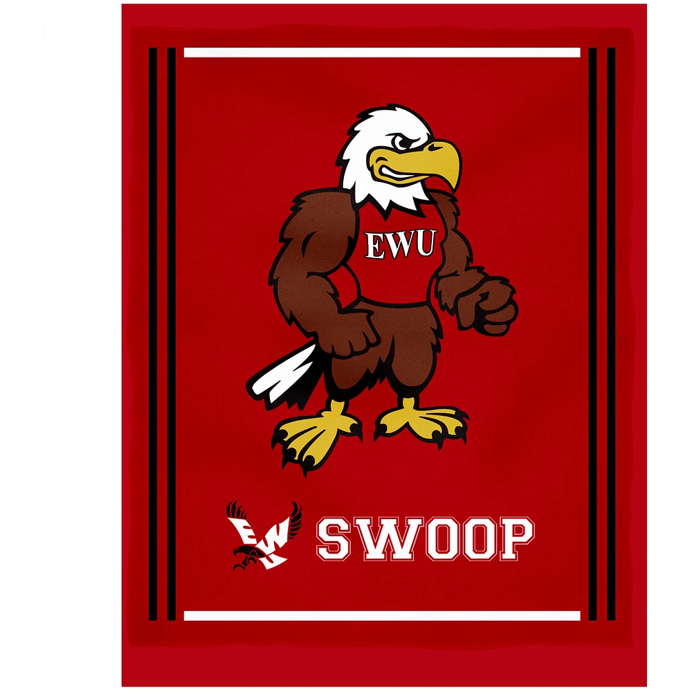 Eastern Washington Eagles 36'' x 48'' Children's Mascot Plush Blanket