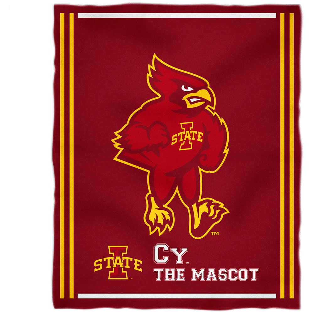 Iowa State Cyclones 36'' x 48'' Children's Mascot Plush Blanket