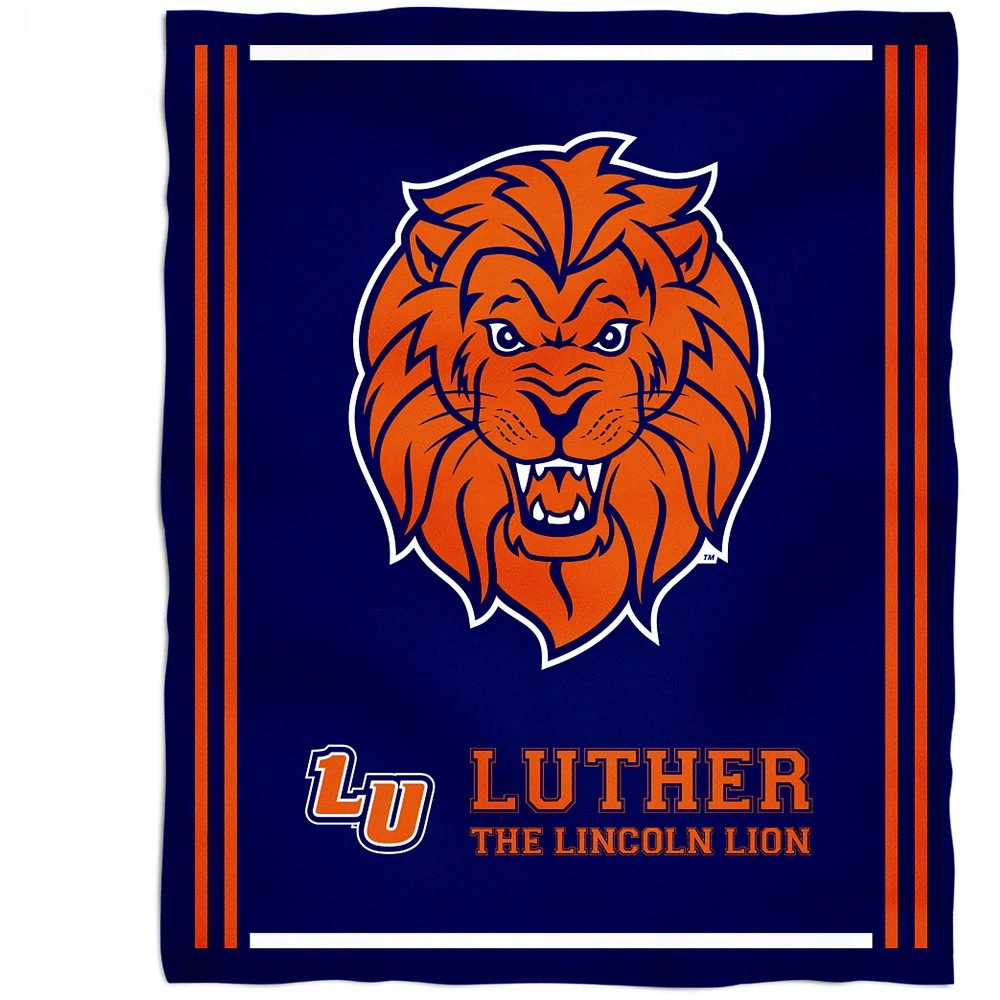 Lincoln Lions 36'' x 48'' Children's Mascot Plush Blanket