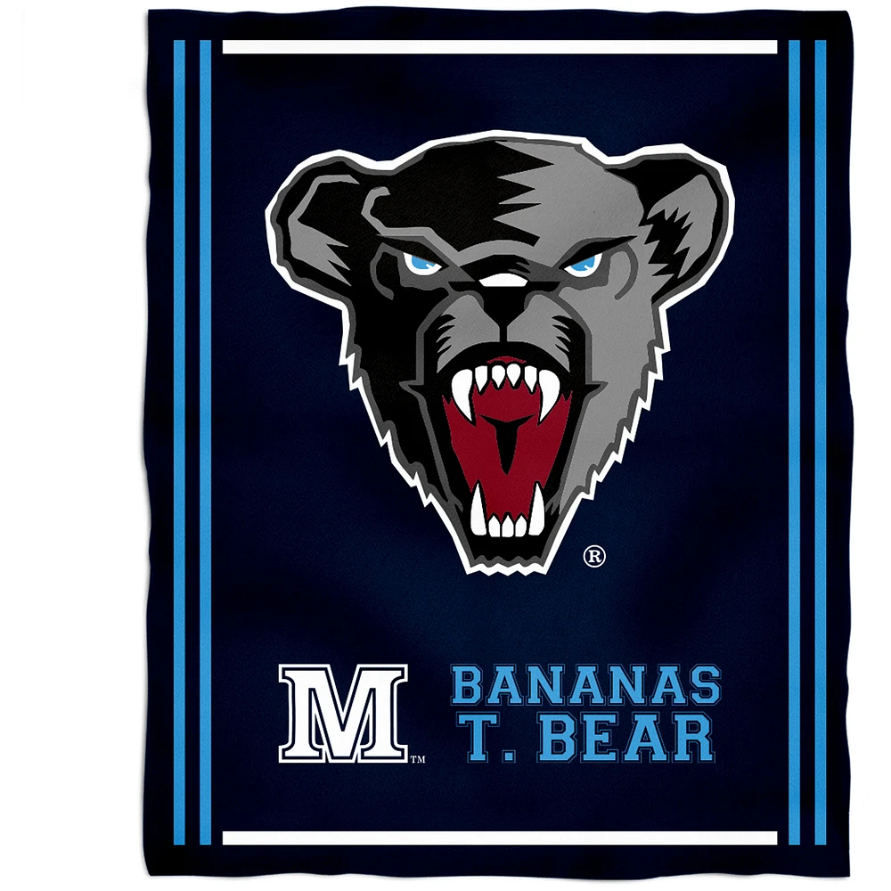 Maine Black Bears 36'' x 48'' Children's Mascot Plush Blanket