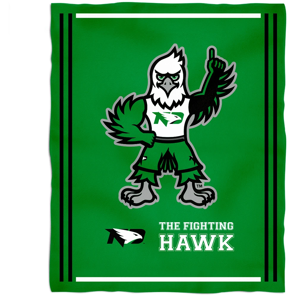 North Dakota 36'' x 48'' Children's Mascot Plush Blanket