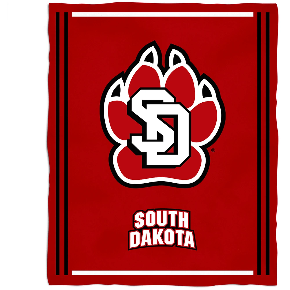 South Dakota Coyotes 36'' x 48'' Children's Mascot Plush Blanket