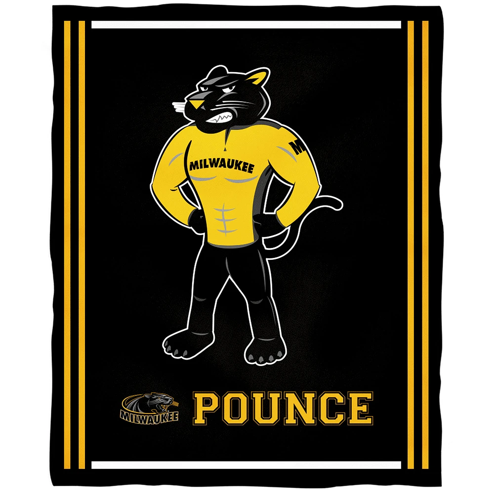 Wisconsin-Milwaukee Panthers 36'' x 48'' Children's Mascot Plush Blanket