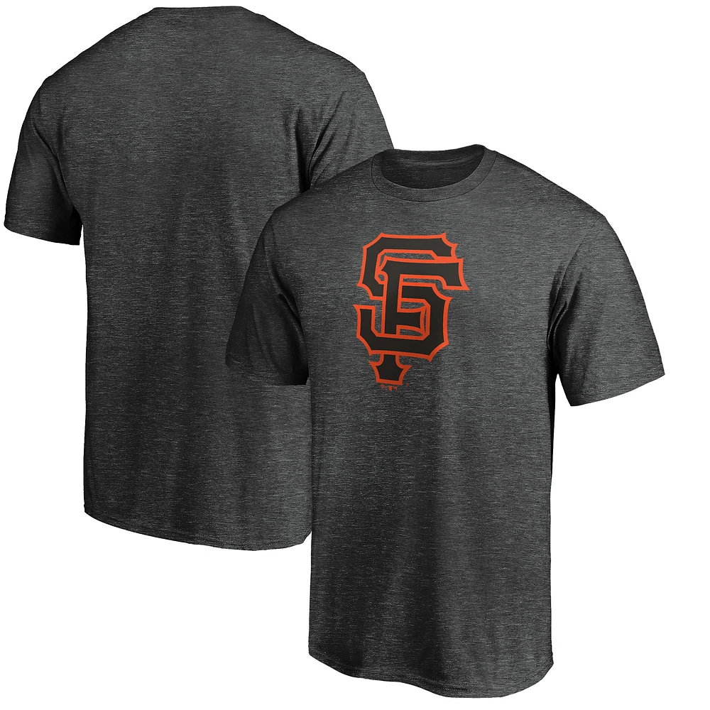 Men's Charcoal San Francisco Giants Official Logo T-Shirt