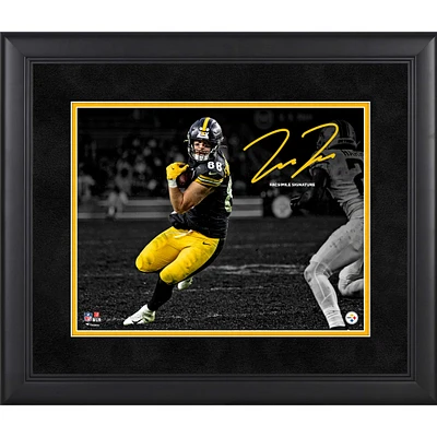 Pat Freiermuth Pittsburgh Steelers Facsimile Signature Framed 11" x 14" Spotlight Photograph