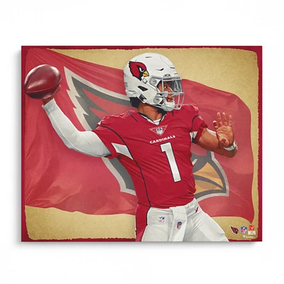 Kyler Murray Arizona Cardinals Unsigned 16" x 20" Photo Print - Designed by Artist Brian Konnick
