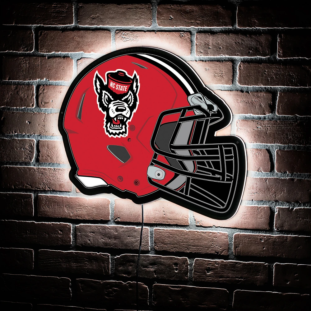 NC State Wolfpack LED Wall Helmet
