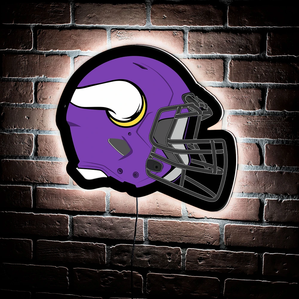 Minnesota Vikings LED Wall Helmet