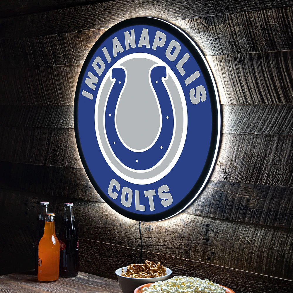 Indianapolis Colts LED XL Round Wall Décor