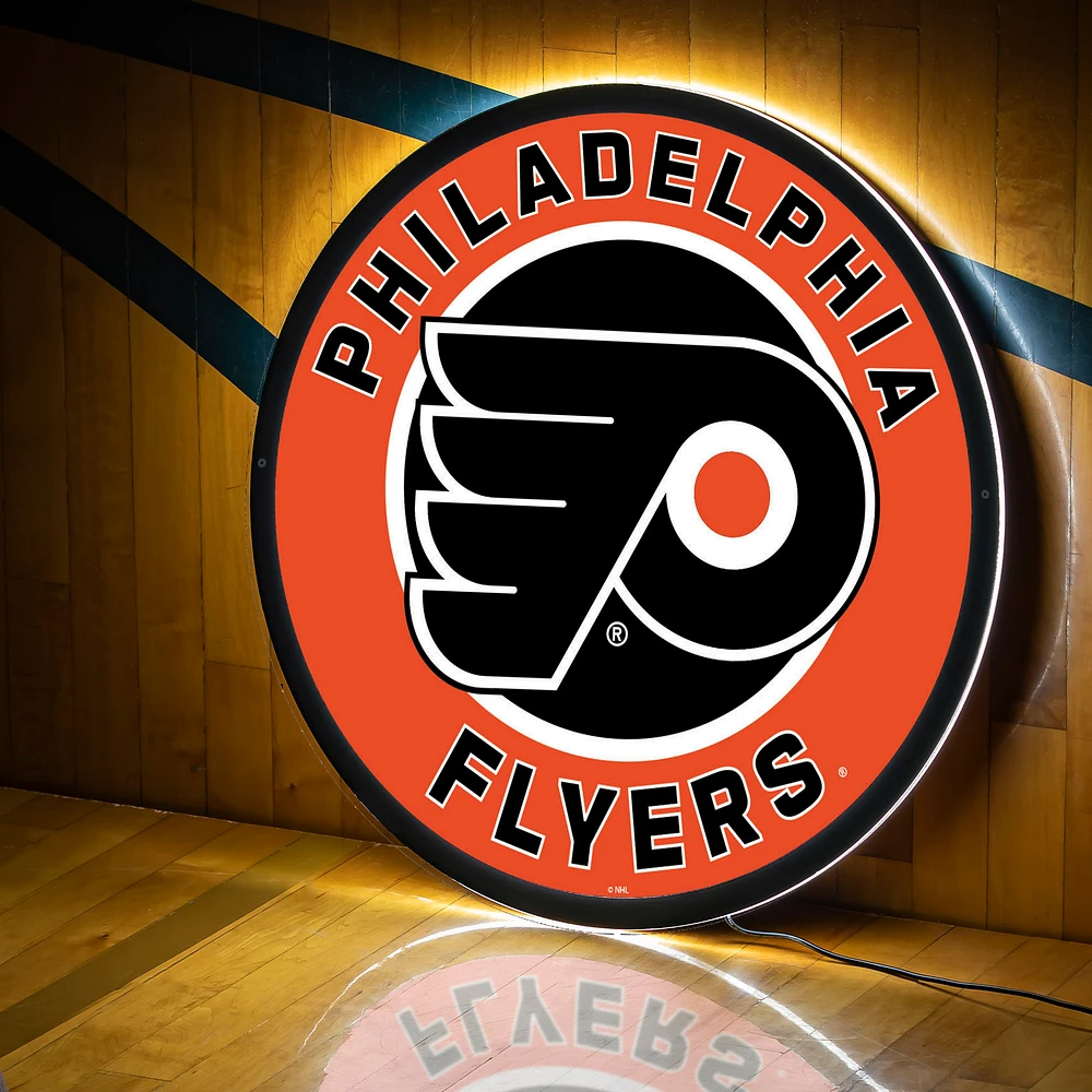 Philadelphia Flyers LED XL Round Wall Décor