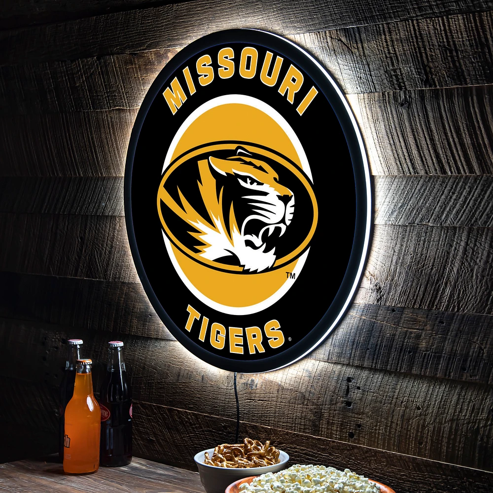 Missouri Tigers LED XL Round Wall Décor