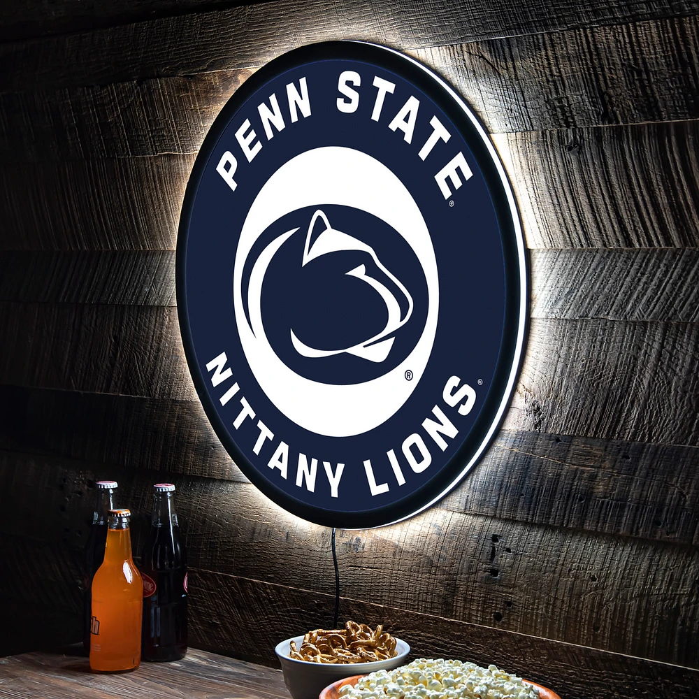 Penn State Nittany Lions LED XL Round Wall Décor