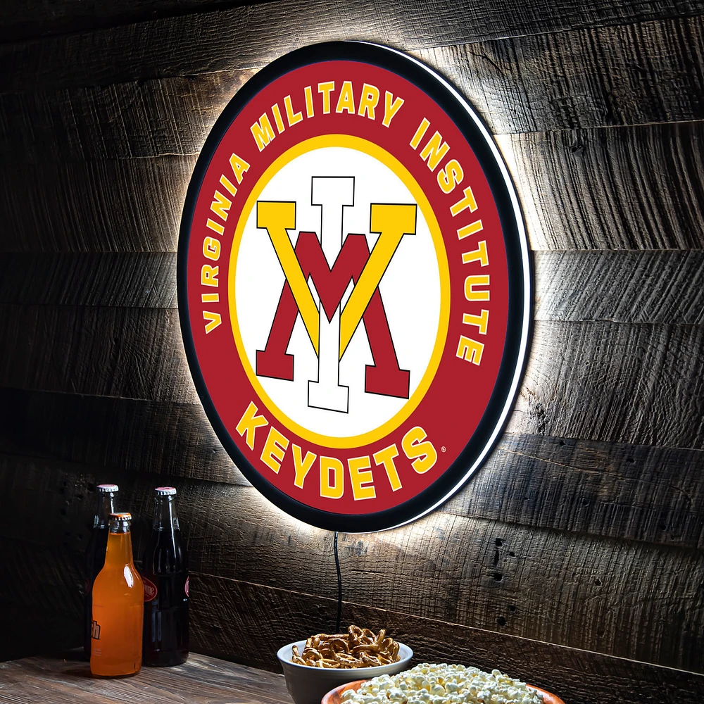 Virginia Military Institute Keydets LED XL Round Wall Décor