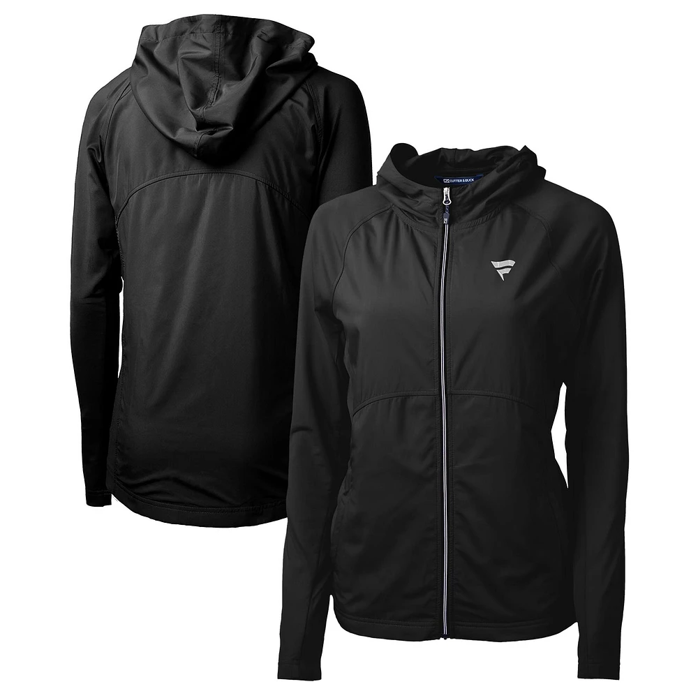 Women's Cutter & Buck Fanatics Corporate Adapt Eco Knit Hybrid Recycled Full-Zip Hoodie