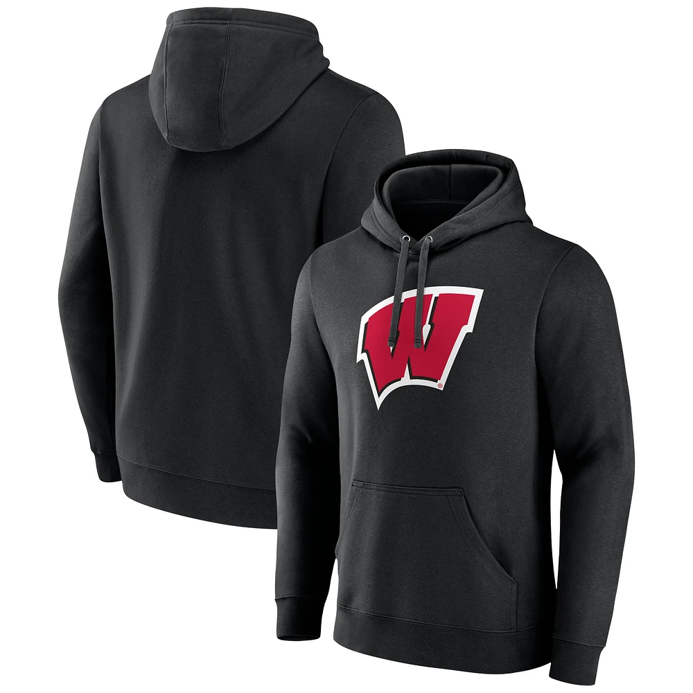 Men's Wisconsin Badgers Logo Pullover Hoodie