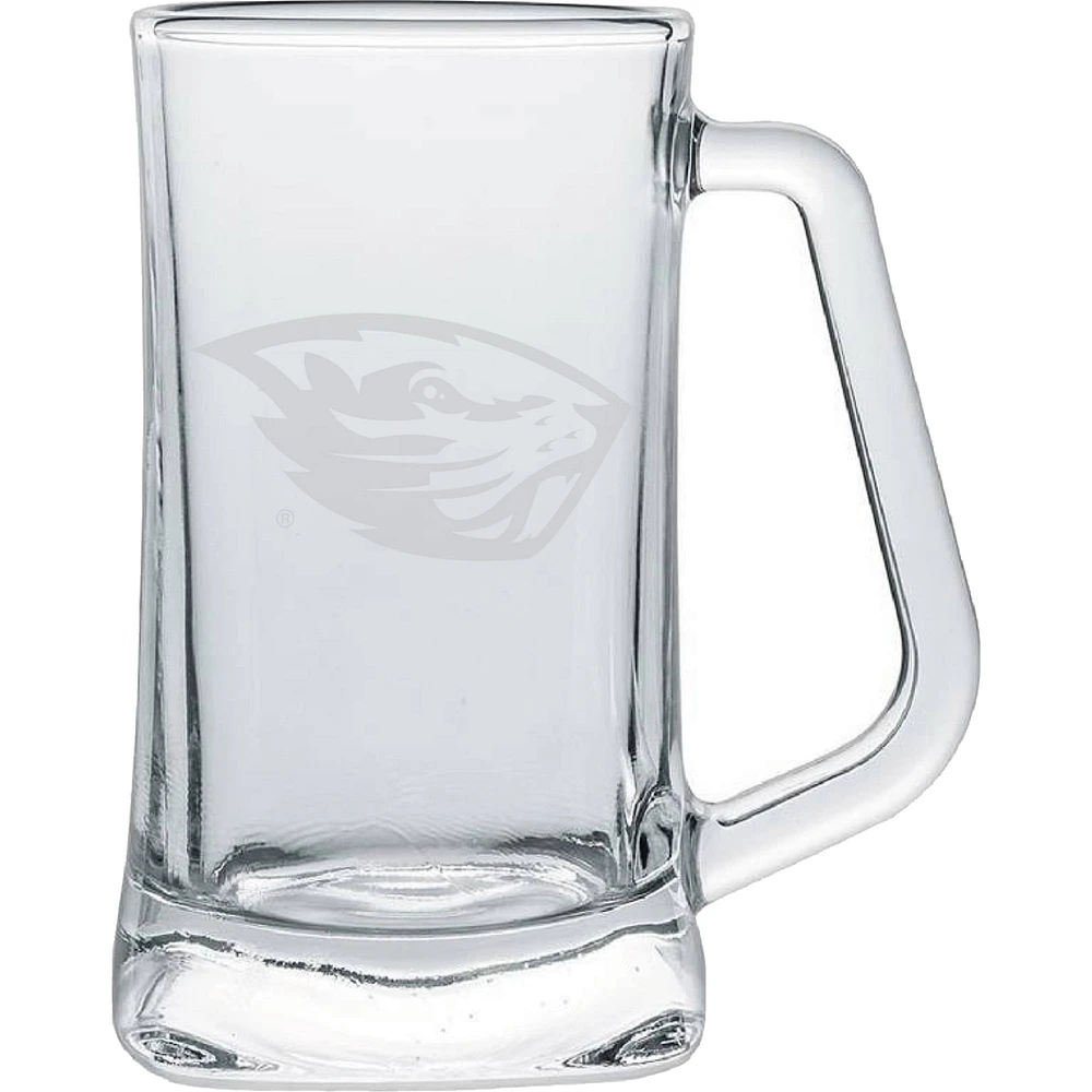 Oregon State Beavers 15oz. Frost Etch Glass Tankard