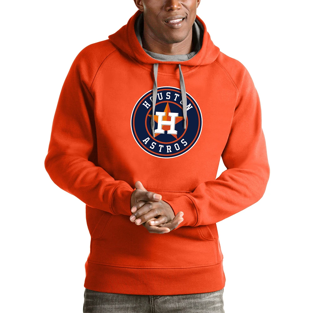 Men's Antigua Houston Astros Victory Pullover Team Logo Hoodie