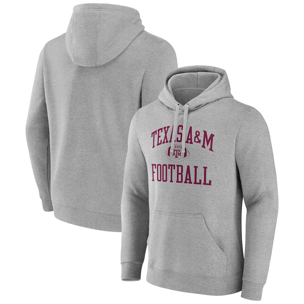 Men's Gray Texas A&M Aggies First Sprint Team Pullover Hoodie