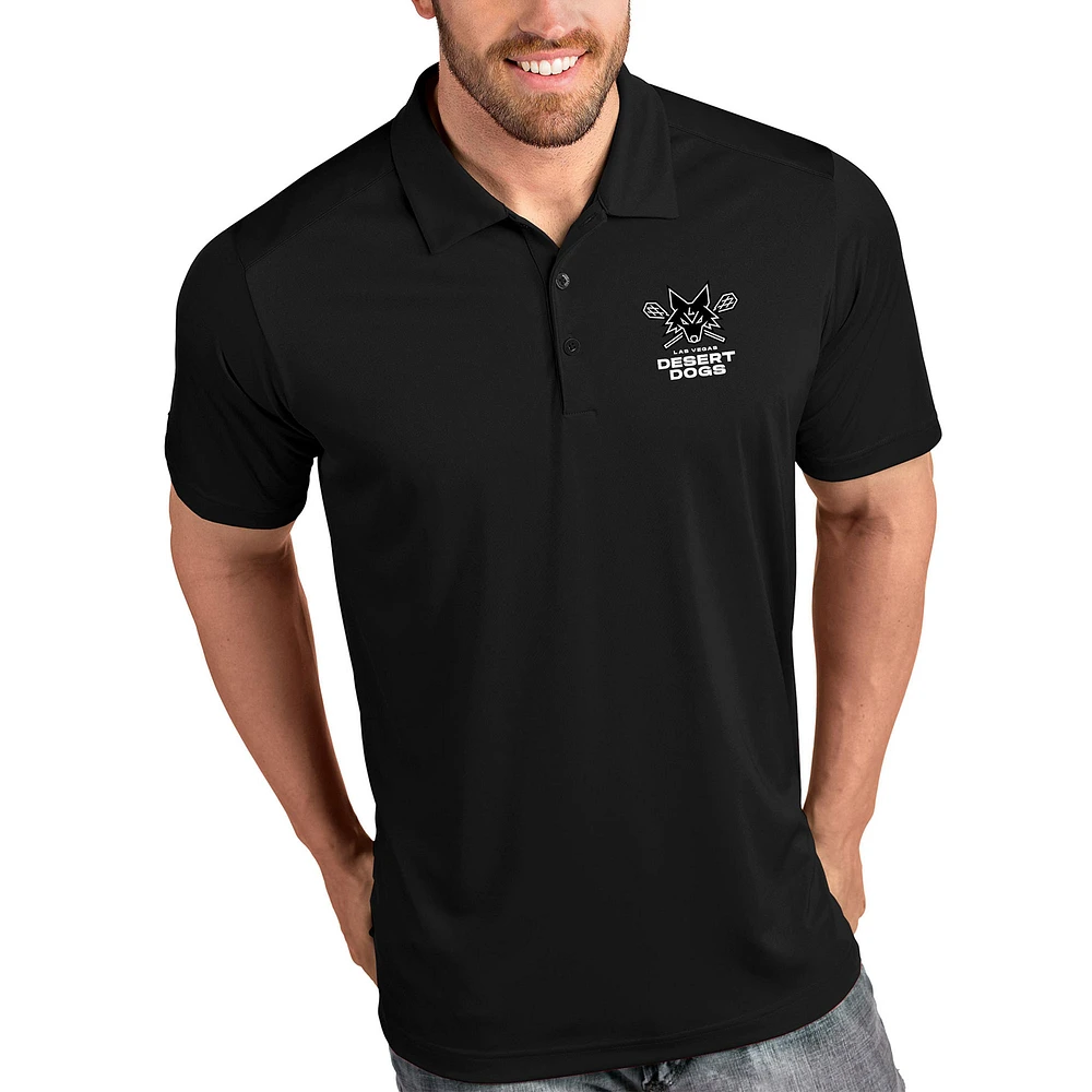 Men's Antigua Las Vegas Desert Dogs Tribute Polo