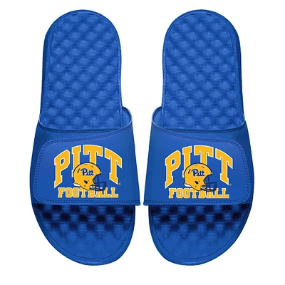 Unisex ISlide Royal Pitt Panthers Football Varsity Slide Sandals