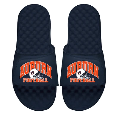 Unisex ISlide Navy Auburn Tigers Football Varsity Slide Sandals