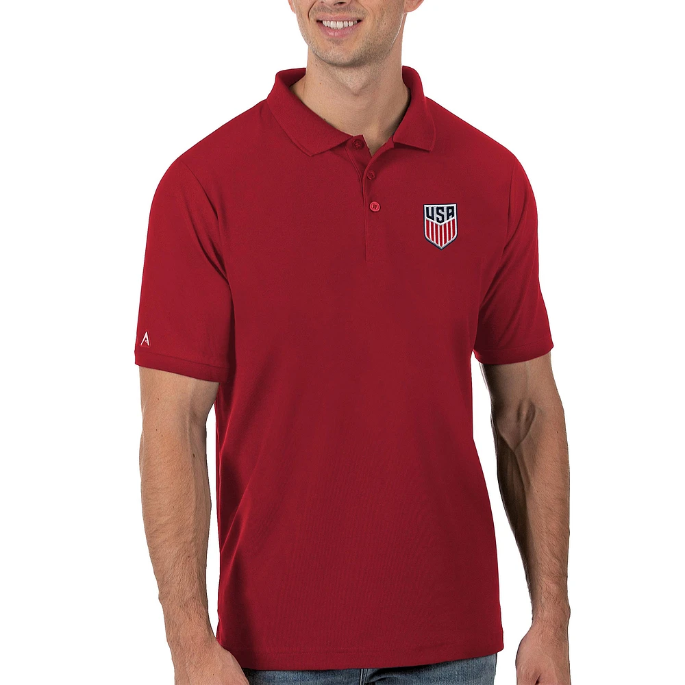 Men's Antigua USMNT Legacy Pique Polo
