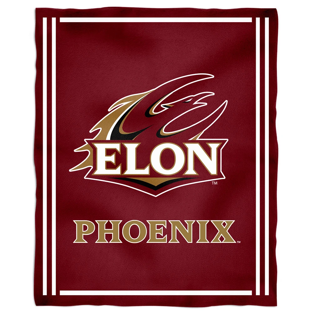 Elon Phoenix 36'' x 48'' Children's Mascot Plush Blanket