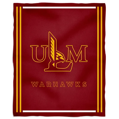 ULM Warhawks 36'' x 48'' Children's Mascot Plush Blanket