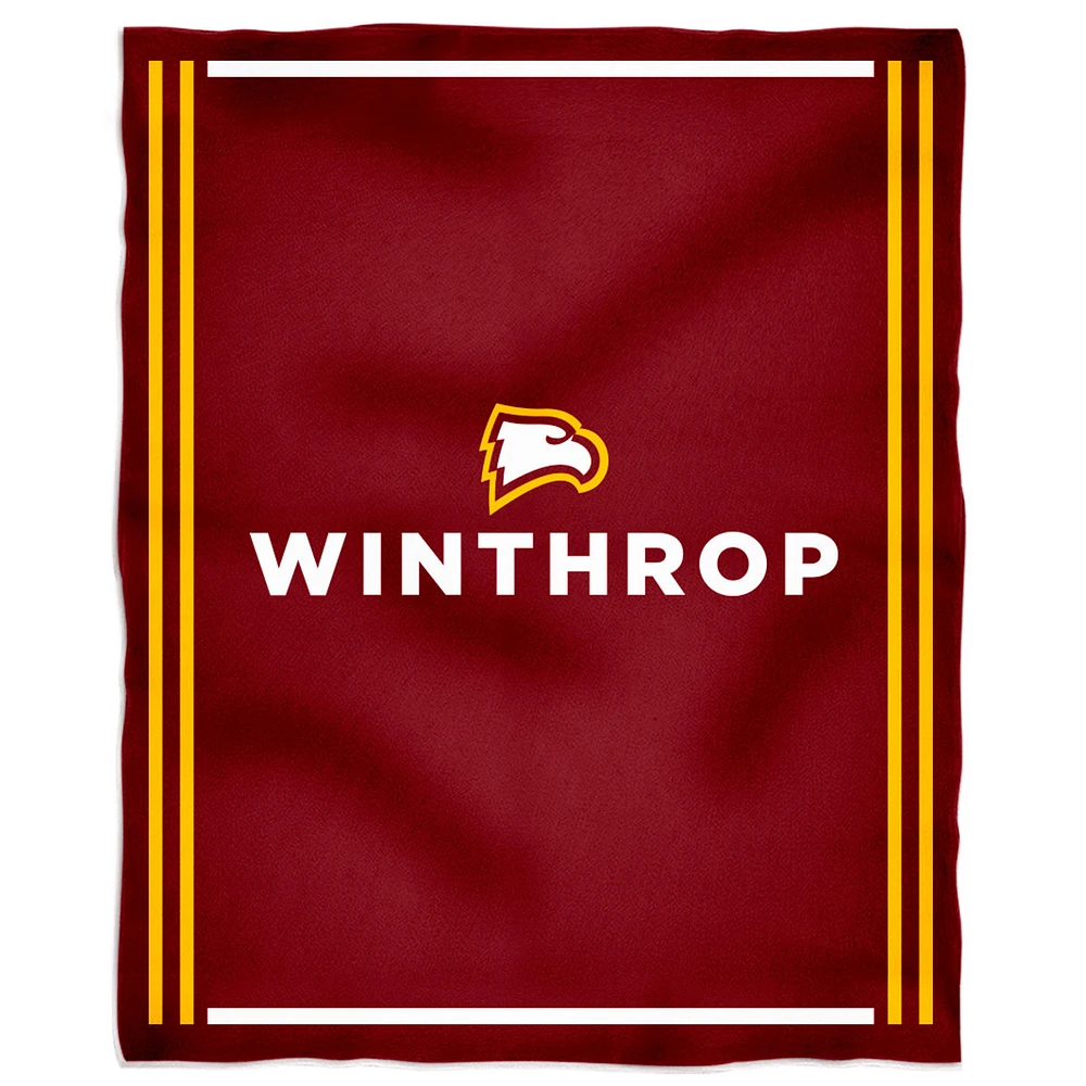 Winthrop Eagles 36'' x 48'' Children's Mascot Plush Blanket