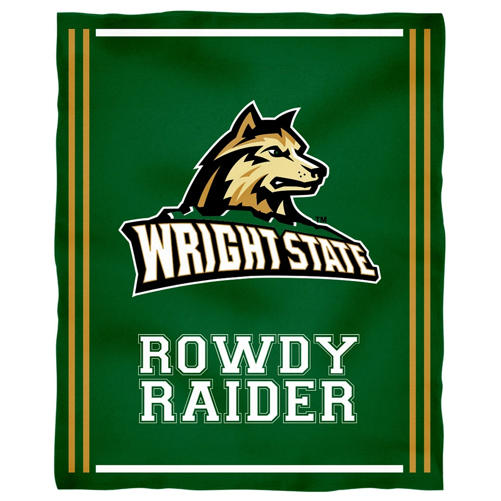 Wright State Raiders 36'' x 48'' Children's Mascot Plush Blanket
