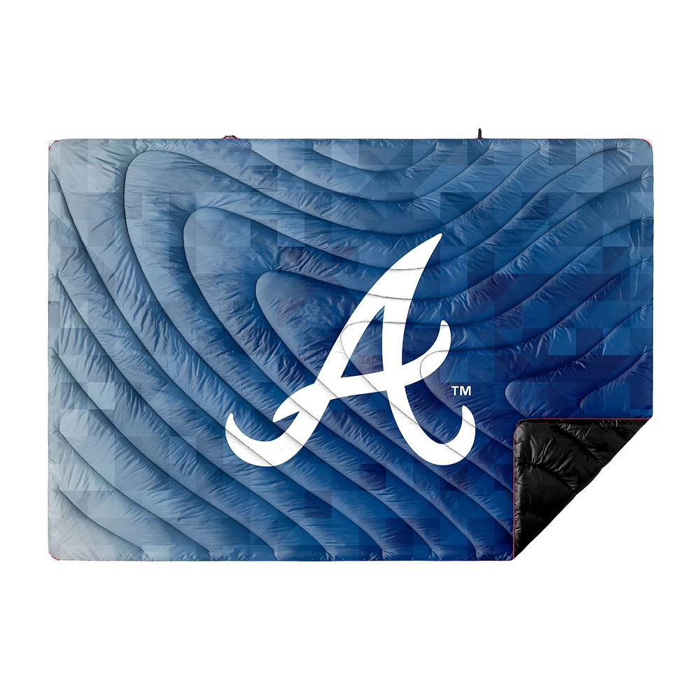 Rumpl Atlanta Braves 75'' x 52'' Geo Original Puffy Blanket