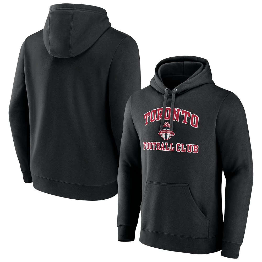Men's Black Toronto FC Heart and Soul Pullover Hoodie